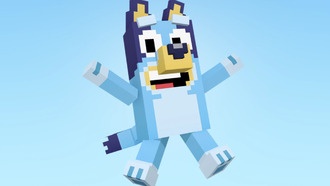 Bluey, вездесущий австралийский мульт-пёс, получит официальное дополнение для Minecraft