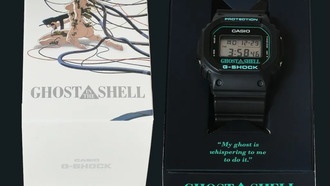G-SHOCK представляет часы Ghost In The Shell DW-5600 по мотивам культового аниме 1995 года