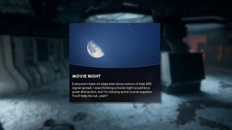 Где найти портативный телевизор и кассеты для квеста «Киноночь» в ARC Raiders