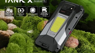 8849 TANK X — первый в мире защищённый смартфон со встроенным проектором 1080p