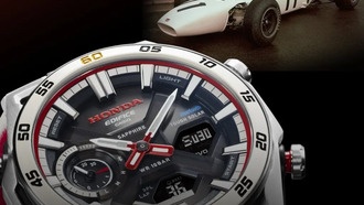 Casio выпустила специальную версию часов Edifice к 60-летию первой победы Honda в Формуле-1