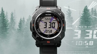Casio представила серию часов Pro Trek PRG-69 с новой угловатой формой корпуса и тройным датчиком