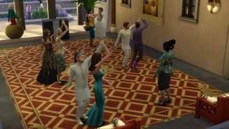 Как провести успешный Золотой Большой Бал в The Sims 4