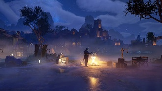 Как использовать лагерь отряда в Avowed для отдыха и улучшений