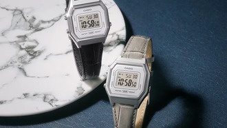 Casio выпустила в США винтажные цифровые часы с кожаным ремешком