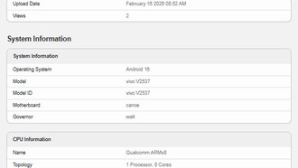Vivo X300 FE появился в Geekbench с флагманским Snapdragon 8 Gen 5