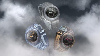 Casio выпускает в Европе часы G-Shock с дымчатым циферблатом в стиле клубов