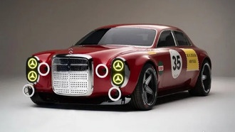 Бывший главный дизайнер Mercedes-Benz представил концепт «Красной свиньи» 300 SEL