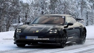 Porsche готовит самую мощную версию Taycan для рекорда на Нюрбургринге