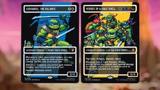 В Magic: The Gathering выходит набор по «Черепашкам-ниндзя» с колодой по мотивам видеоигр