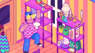 Thrifty Business — уютный симулятор магазина, где можно расставлять вещички на полочках