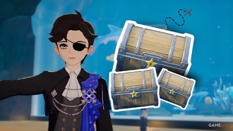 Все сундуки в Лунном лесу на острове Starsand Island