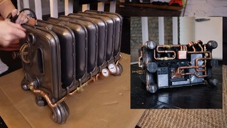 Игровой ПК встроили в чугунный радиатор викторианской эпохи