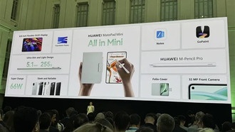 Huawei представила в Европе компактный планшет MatePad Mini на HarmonyOS