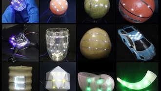 Китайские учёные разработали метод печати электронных схем на 3D-поверхностях