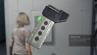 Как открыть двери со считывателем ключей ARK в Resident Evil Requiem