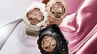 Casio представила новые модели G-Shock GMA-S140PG с металлическими розово-золотыми акцентами