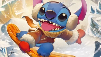 Что входит в стартовый набор Lorcana Stitch Edition Winterspell