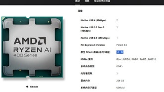 AMD сократила количество доступных PCIe-линий в новых процессорах Ryzen AI 400G для настольных ПК