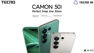 TECNO CAMON 50 Ultra 5G: представлен смартфон с камерой Sony LYT-700C и защитой IP69K
