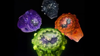 Casio представила четыре новых прозрачных модели G-Shock GA-V01