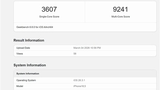 iPhone 17e: первые тесты показали отставание GPU