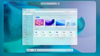 Пользователь создал концептуальный файловый менеджер для Windows 12 с потрясающим интерфейсом