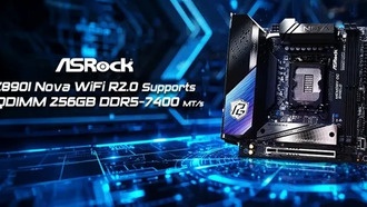 Мини-плата ASRock Z890I Nova WiFi R2.0 теперь поддерживает 256 ГБ оперативной памяти