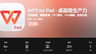 WPS Office для iPad получил полноценный десктопный интерфейс