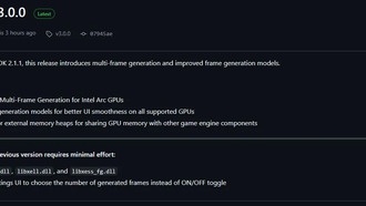 Intel выпустила XeSS 3.0 SDK, но обещанное четыре года назад открытие исходного кода так и не состоялось