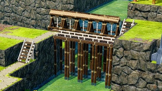 Как управлять водой в Timberborn: типы дамб и их применение