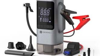 Portronics Vayu Cop — портативная станция для автомобиля с компрессором, пылесосом и пусковым устройством