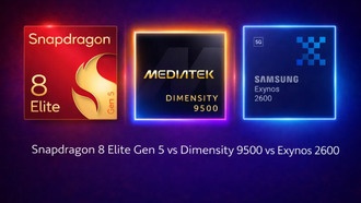 Snapdragon 8 Elite Gen 5, Dimensity 9500 и Exynos 2600: сравнение флагманских чипов