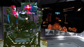 Фанат Elite Dangerous собрал уникальный симулятор из деталей VR-аттракционов