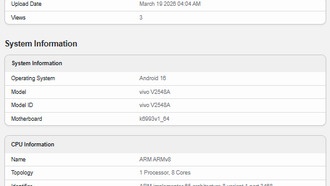 Vivo X300s появился в Geekbench с Dimensity 9500 и огромной батареей