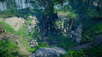 Как решить головоломку в руинах Бамбукового леса в Crimson Desert