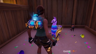 Все секреты и тайники Fortnite Showdown: гонки, кёрлинг, Ламы и скрытые хранилища