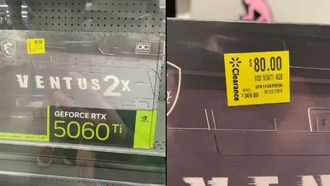 Невероятная удача: пользователь купил RTX 5060 Ti всего за 80 долларов