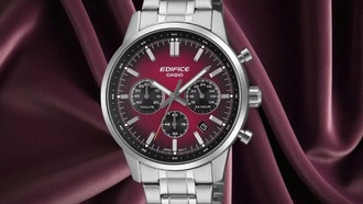Casio представила в Европе новые хронографы Edifice EFR-575 с градиентными циферблатами