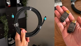 Оптоволоконный HDMI-кабель за 500 долларов обеспечивает безупречную передачу 48 Гбит/с на рекордные 990 футов