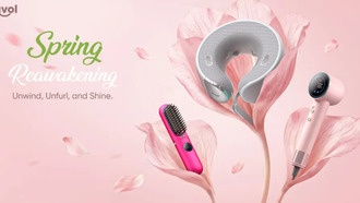 Bluvol представила умный массажер для шеи и складной фен в рамках апрельского обновления