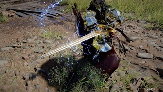 Как получить Электро-Меха меч в Crimson Desert