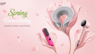 Bluvol представляет новые гаджеты для ухода за собой: массажер для шеи и складная сушилка для волос