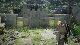 Решение головоломки в Руинах Синей Чащи в Crimson Desert