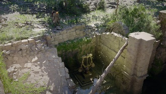 Решение головоломки в Руинах Ущелья Бородатого Дерева в Crimson Desert