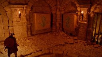 Решение головоломки «Руины, полные воспоминаний» в Crimson Desert