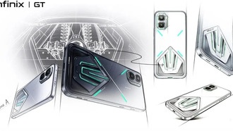 Представлен дизайн игрового смартфона Infinix GT 50 Pro