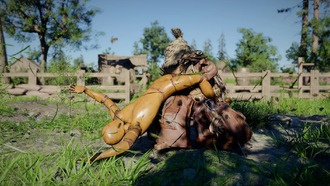 Где найти тренировочный манекен в Crimson Desert