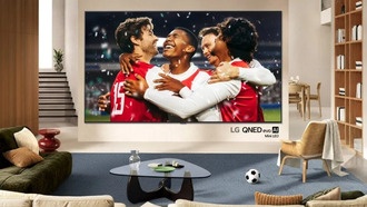 LG представила 115-дюймовый QNED Evo Mini LED телевизор с режимом для игр на 330 Гц