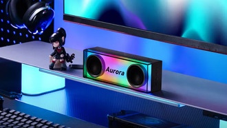 Edifier представила компактную аудиосистему Hecate Aurora с RGB-подсветкой